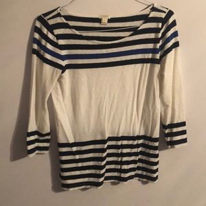J. Crew Striped Top